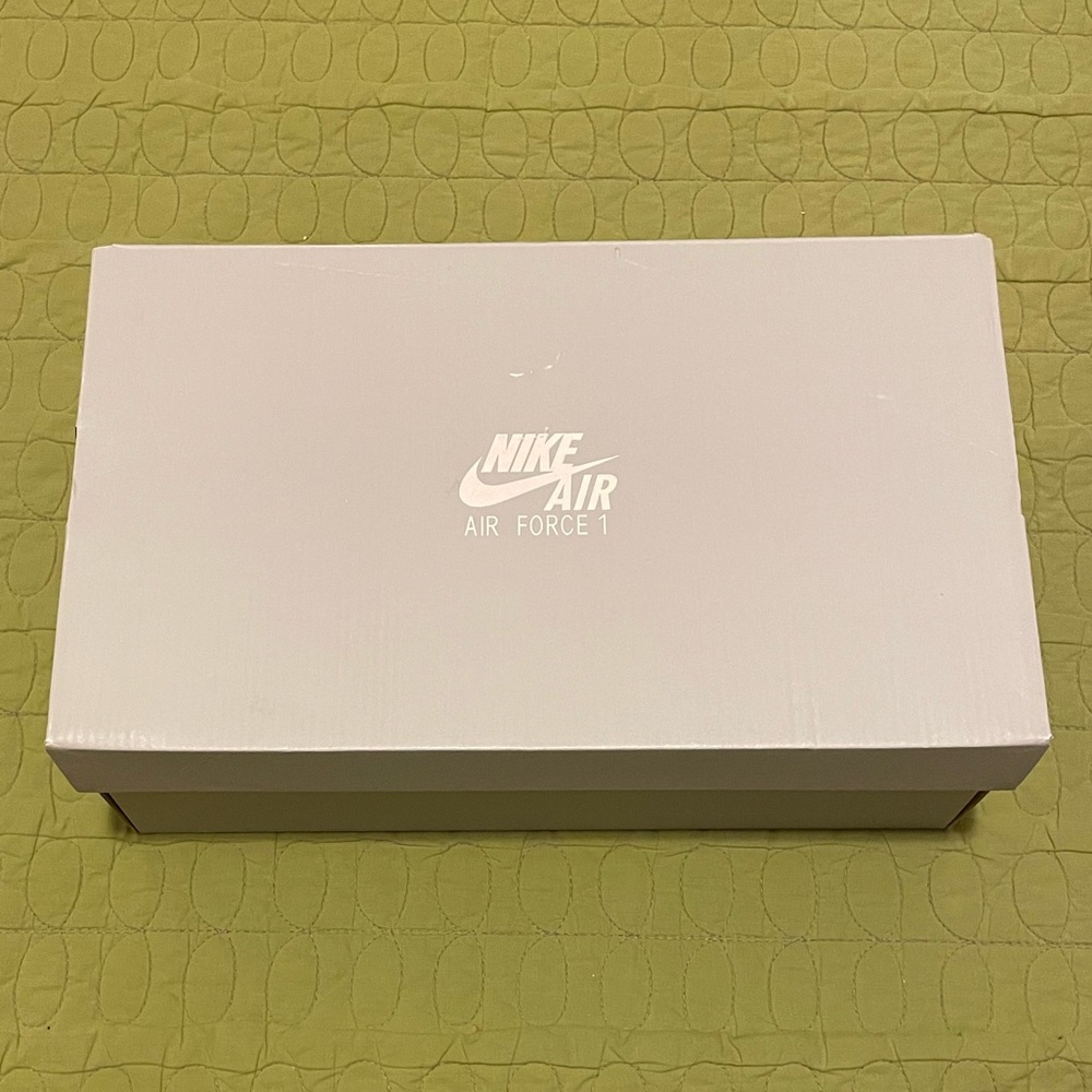 #18🔺1-EMPTY BOX ONLY🔺NIKE AIR FORCE1 07 SNEAKER BOX‼️NO Sneakers Included ‼️✔️
